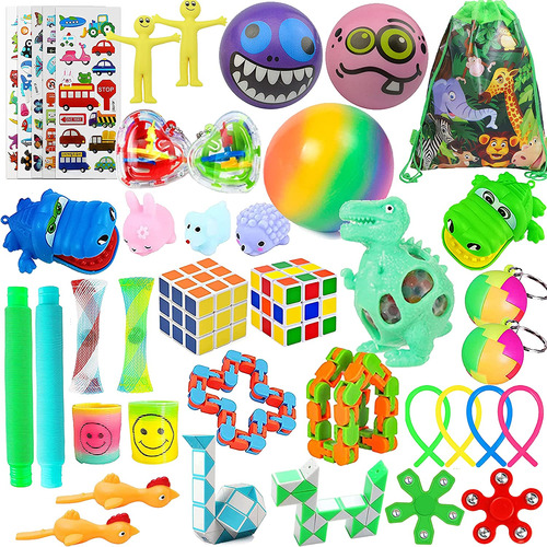 Fidget Toy Pack, Alivio Del Estrés Para Niños Y Adult...