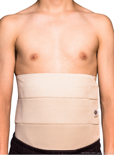 Faja Post-parto O Post-ope 3 Bandas Unisex Beige Zonamedica