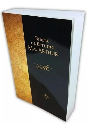 Biblia De Estudio Macarthur Rústica Pasta Suave