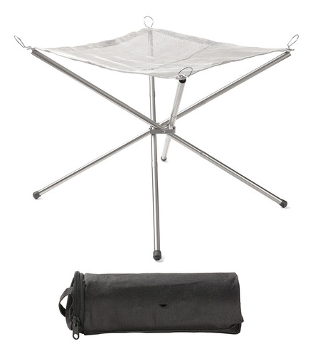 Brazier De Acero Inoxidable Portátil Para Camping.picnic ,