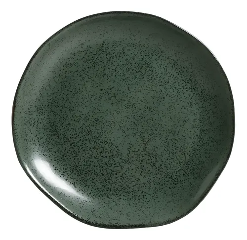 Conjunto 6 Pratos De Sobremesa Orgânico Arauco Ø19,5cm Porto Brasil Verde