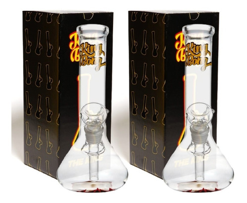 Kit 2 Ice Bongs De Vidro The King Suporte De Gelo King Bong