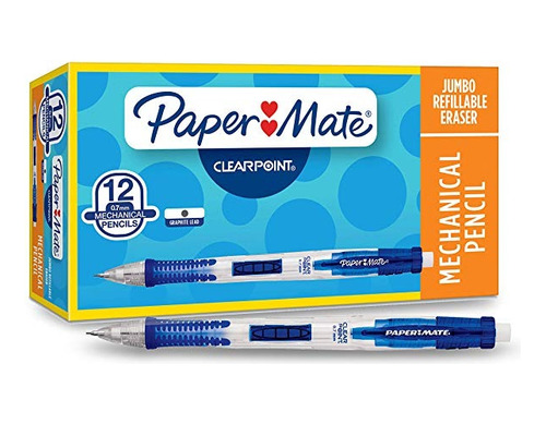 Paper Mate Lápices Mecánicos, Clearpoint 0,7 Mm, Hb # 2, Bar