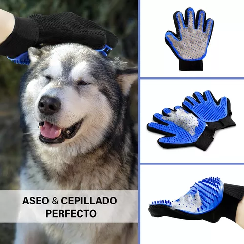 Guantes Cepillo Para Perros Quita Pelo De Mascotas