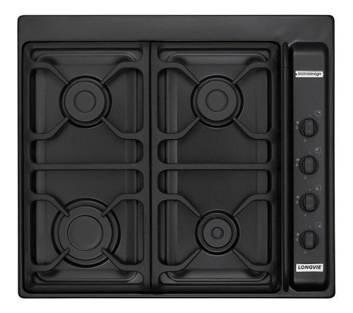 Imagen 3 de 8 de Combo71 Gas Longvie Horno H1500g + Anafe A6600gf