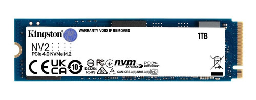 Unidad De Estado Solido Ssd M.2 Nvme Pcie De 1tb