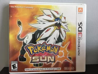 Pokémon Sun 3ds Usado