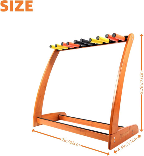 Miwayer Guitar Stand Para MĂșltiples Guitarras (5 Guitarra, 9