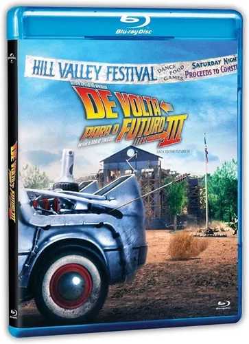 Blu Ray De Volta Para O Futuro 3