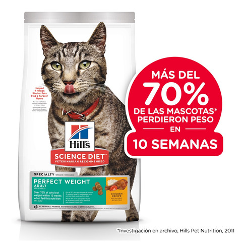 Imagen 3 de 10 de Alimento Gato Croquetas Adulto Pollo Nutrición 6 Kg Hill's
