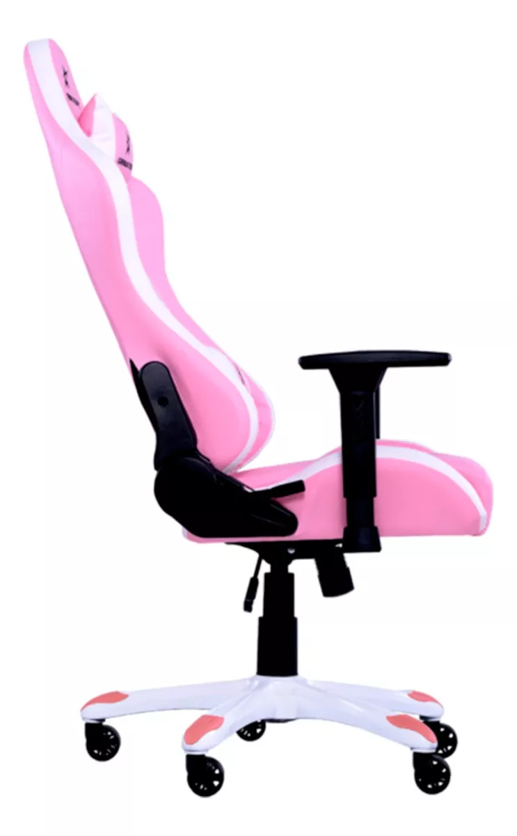 Primera imagen para búsqueda de silla gamer rosada