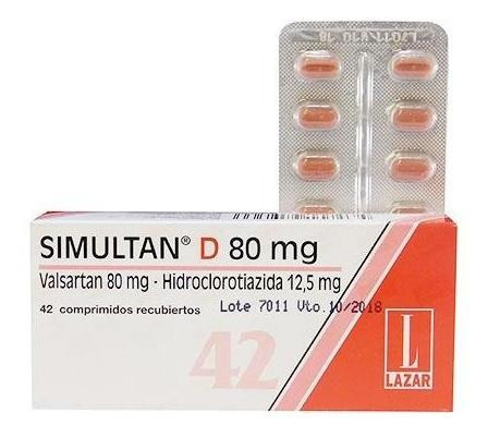 Simultan D 80 Mg 42 Comprimidos