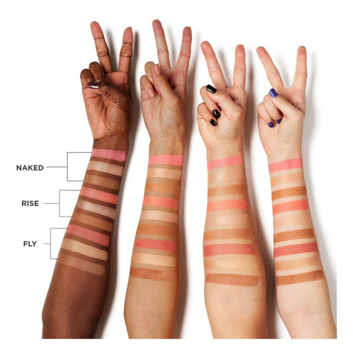 Imagen 4 de 5 de Trío Rubor Contorno Urban Decay Stay Naked Threesome 9.3g