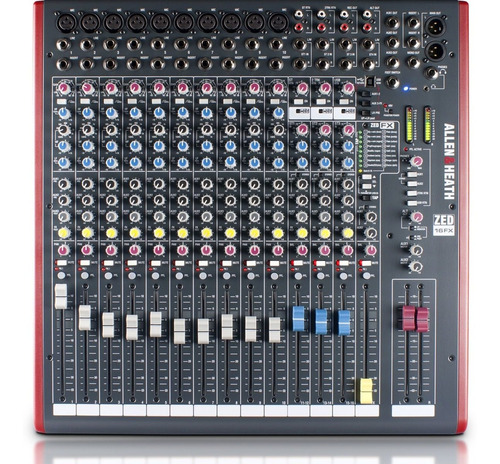 Consola De Sonido Allen & Heath Zed-16fx Mixer
