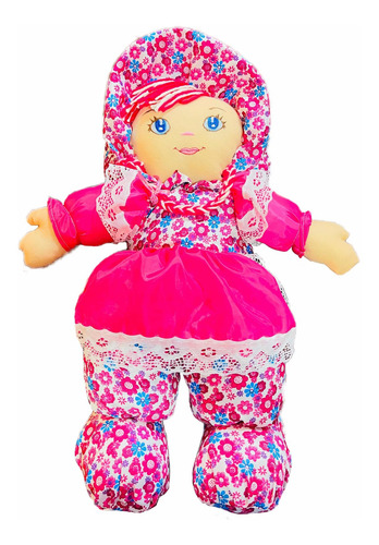 Muñeca De Trapo Grande Excelente Calidad 65cm
