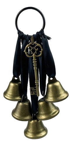 Campanas De Bruja Para De Puerta, Carillón De Viento, Negro