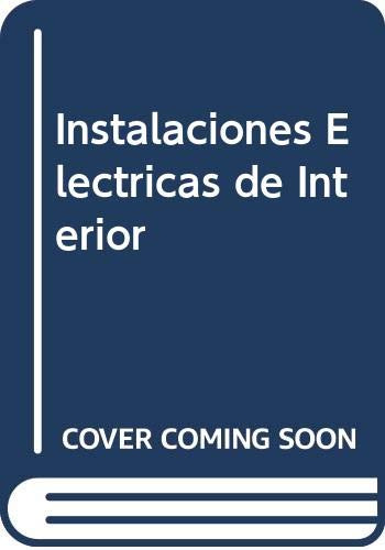 Libro Instalaciones Electricas De Interior De Gil Moreno, Ta