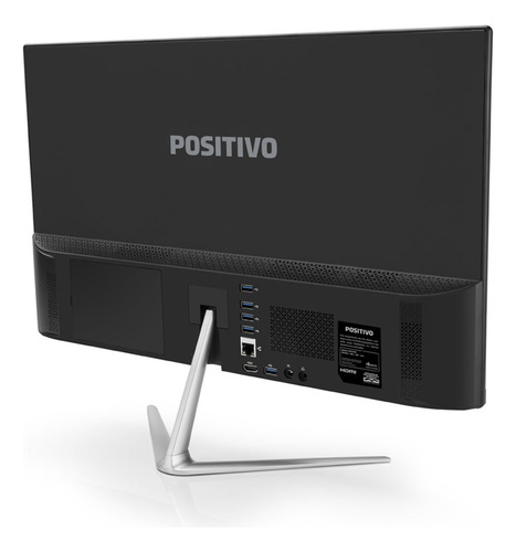 All In One Positivo Intel Core I3 8ger 4gb Ssd 120 Gb Cor Preto