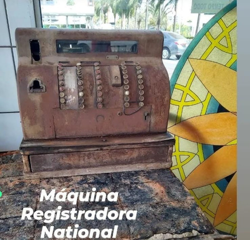 Máquina Registradora National Antiga