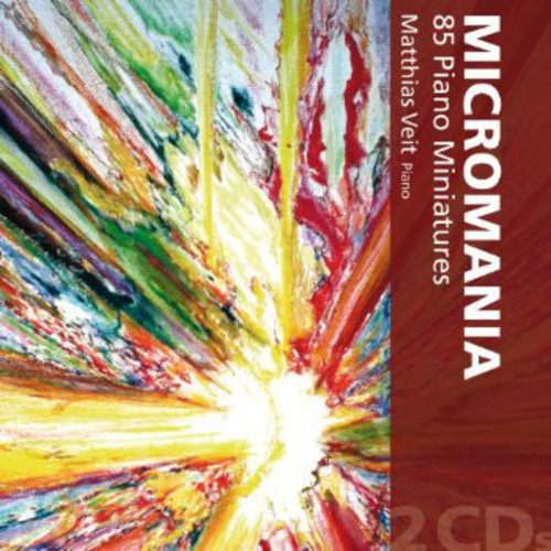 Matthias Veit Micromania: Cd De 85 Miniaturas Para Piano