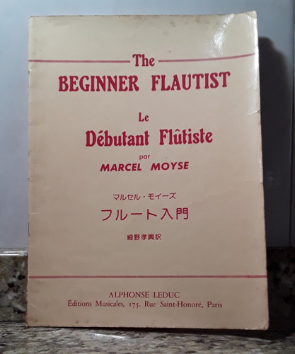 Libro De Partituras El Flautista Debutante En Ingles *