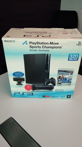 Vendo Ps3 Play Station 3 Slim Move Sports Champions Usado (Usado)