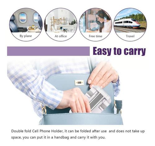 Suporte Para Telefone Móvel Suporte Para iPhone iPad Branco