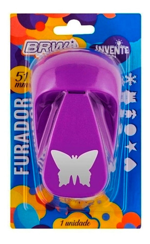 Broca Eva Brw Butterfly de 51 mm, color morado