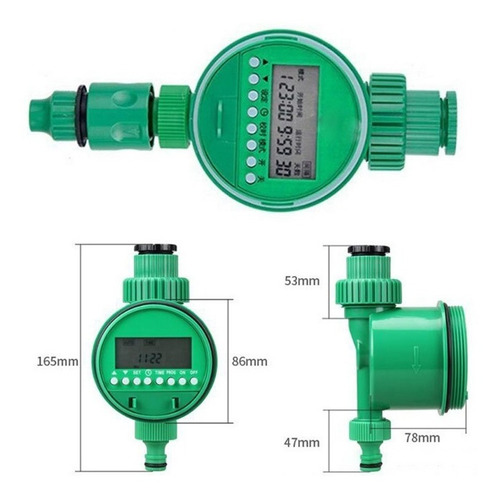 Programador De Riego Automatico Goteros Timer Riego Aspersores Jardin Regadores De Pasto Controlador Temporizador Riego Automatico Rociadores Qatarshop