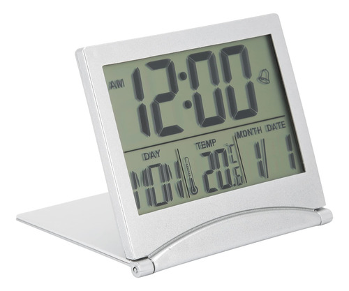 Reloj Despertador Digital Viaje Electronico Compacto Para