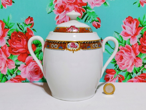 Azucarera Porcelana Limoges F. Legrand & Cie De Gran Tamaño