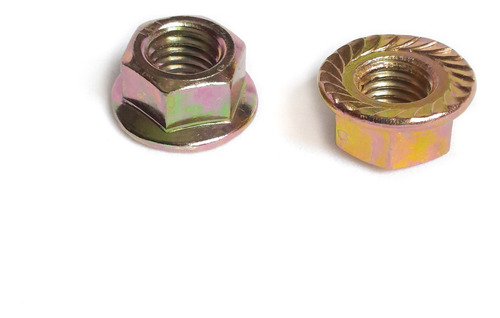 Tuerca Hexagonal Con Ala Flange M10 Caja Por 25u.