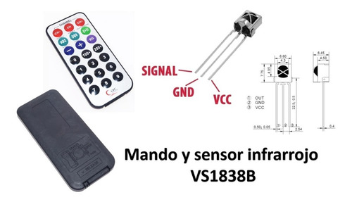 Kit Electrónica Relevador Sensor Ultrasónico Servo Motor Dc