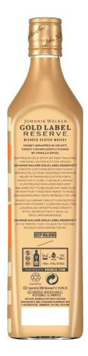 Whisky Johnnie Walker Gold Label Reserve 750 Ml Ed Limitada