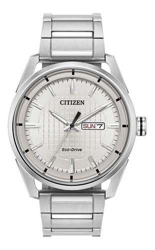 Reloj Citizen Hombre Diseño Elegante Plateado Aw0080-57a