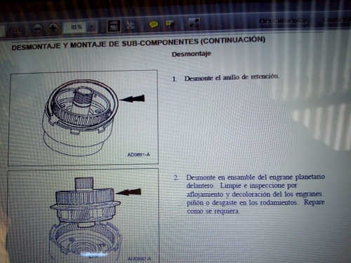 Manual Para Transmisión Automática Windstar 99-02 En Español (Usado)