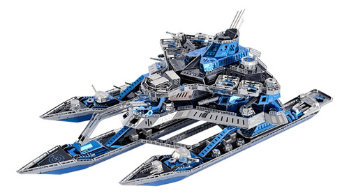 * 3d Metal Puzzle Ship Model Diy Construction Kit