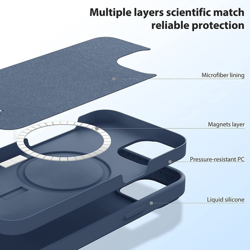 Magsafe Nillkin Camshield Funda Sedosa Para iPhone 14