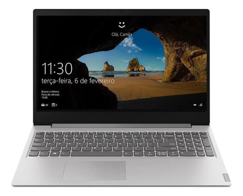 Ultrabook  Lenovo IdeaPad S145-15API  platinum gray 15.6", AMD Ryzen 3 3200U  4GB de RAM 1TB HDD, AMD Radeon Vega 3 1366x768px Windows 10 Home