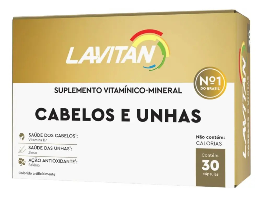 Lavitan: Avaliação das Vitaminas para Fortalecer Cabelos e Unhas em ...