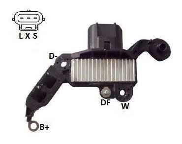 Regulador De Voltagem Ik5350 Ford Fiesta Ecosport Ka Visteon