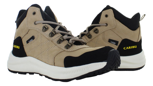 Caribu Bota Outdoor Casual Vestir Confort Piel Juvenil 87582