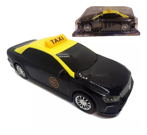 Auto Taxi De Plastico Passion Drift A Friccion Faydi 622-011