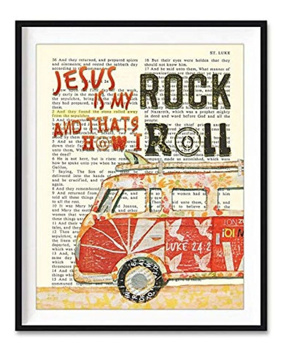 Jesus Is My Rock And That's How I Roll, Luke 24:2, Vintage C