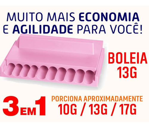 Imagem 2 de 6 de Placa Boleadora Doces Brigadeiro Rosa Promoção 10g 13g E 17