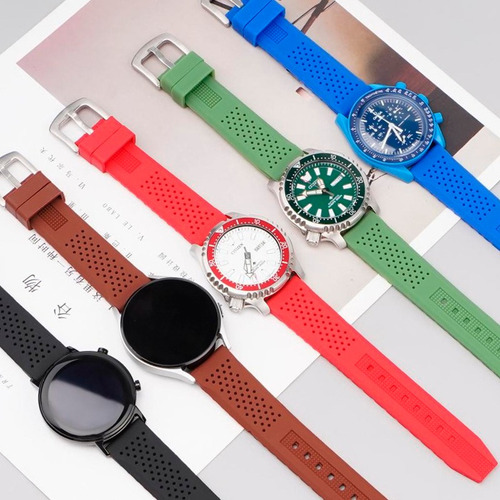 Correa De Silicon Tropic Compatible Smartwatch Motorola 22mm