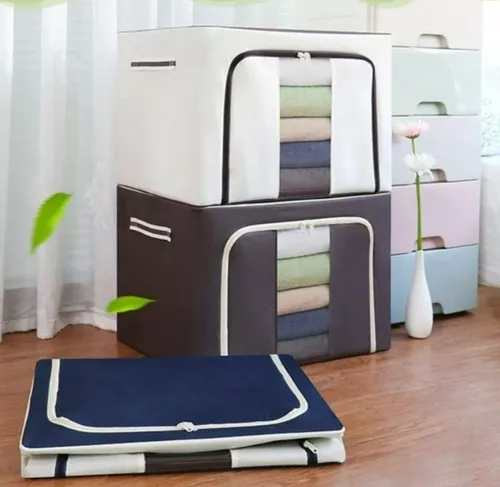 Comprar Almacenamiento de ropa de cama, organizador de ropa de cama  plegable, ventana Visible, organizador de sábanas para el hogar