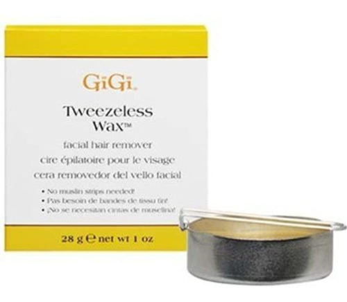 Gigi Tweezeless Facial Cera 1 Oz Paquete De 3