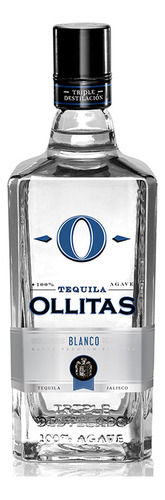 Tequila Blanco 100% Triple Destilado Ollitas 750ml