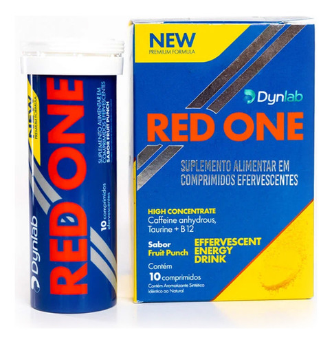 Red One 10comp - Dynlab Sabor Fruit Punch